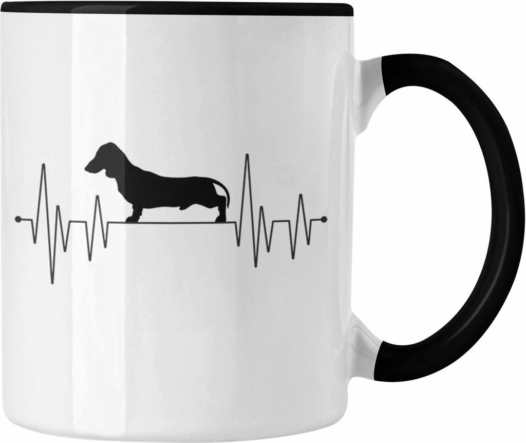 Trendation - Dackel Mom Grafik Tasse Geschenk für Produktbild 