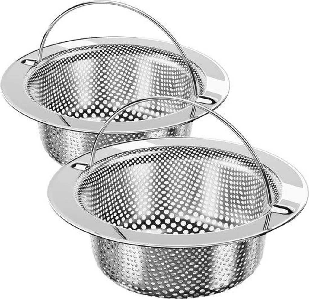 Filtre d'évier Gootstein en acier inoxydable 433mm - Lot de 2 robustes