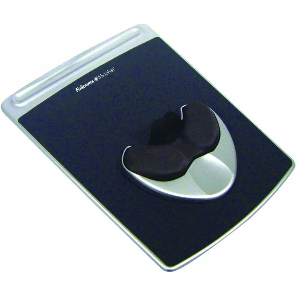 Repose-poignet Fellowes 92730 graphite ergonomique pour clavier de bureau