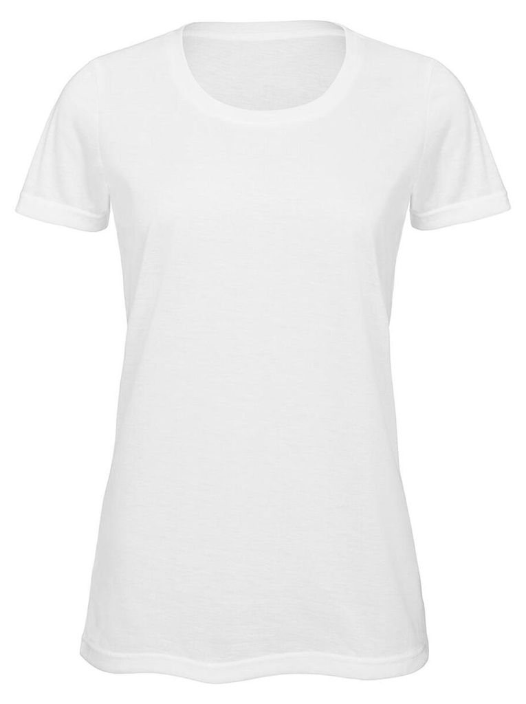 B&C - T-Shirt für Damen FK2655 (S) (Weiß)