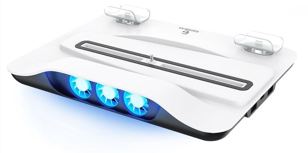 EgoGear SCC5-P5-WH, Nabíjací systém, PlayStation 5, Biela, Obrázok produktu 
