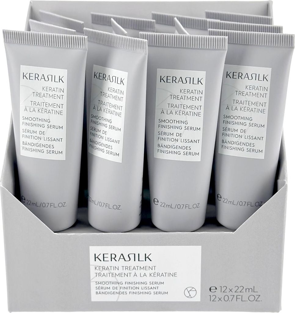 Set Kerasilk Haarserum zum Glä tten 12 Stü ck 22 ml Produktbild 