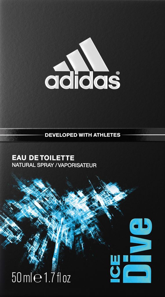 Adidas Ice Dive, voor heren, 50 ml, geur met tonen van: Productafbeelding 