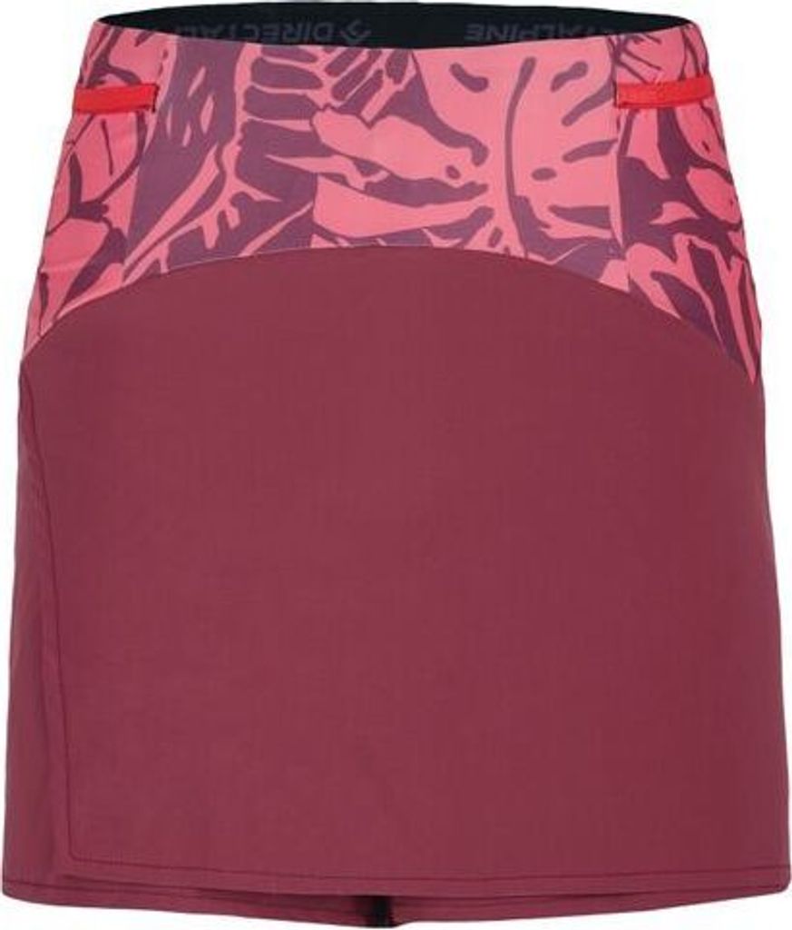 Rock KILLI LADY von DirectAlpine; in lila mit pinkem Muster; geeignet für Damen.