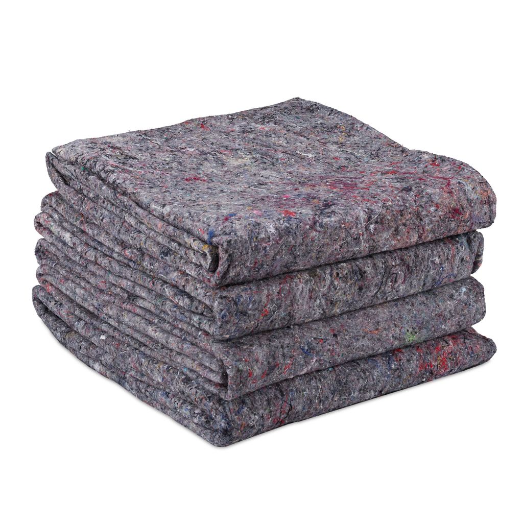 relaxdays 8x Umzugsdecken 150 x 200 cm