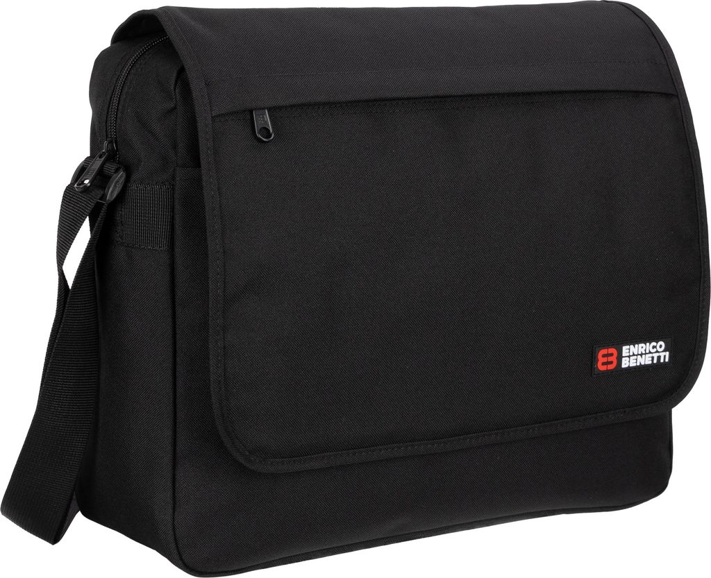 Arbeitstasche Umhängetasche Messenger BagBase Herrentasche (54122) SCHWARZ