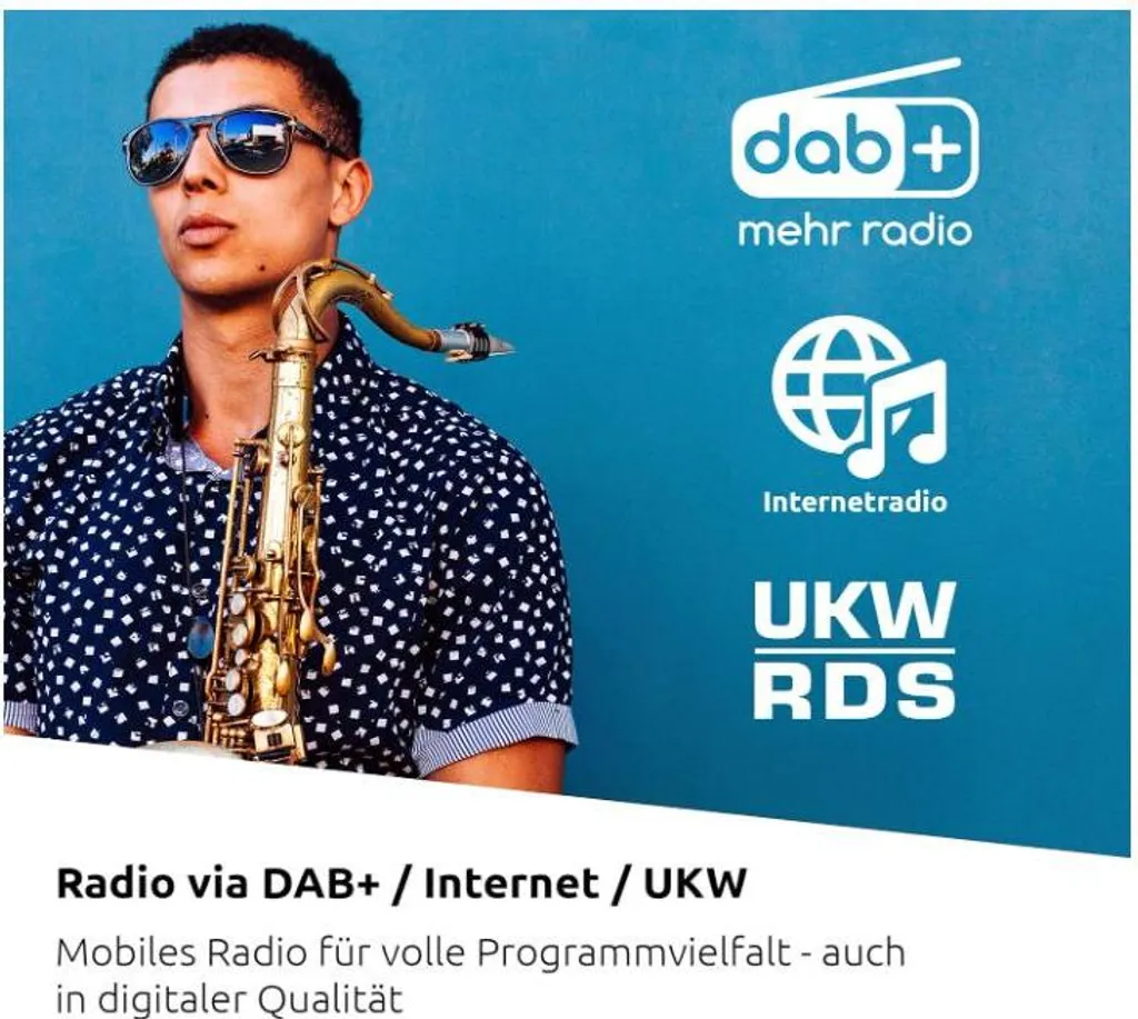 Radio Numérique DAB+ sans Grésillement Technisat Viola 2C Écran 2.4" - 10