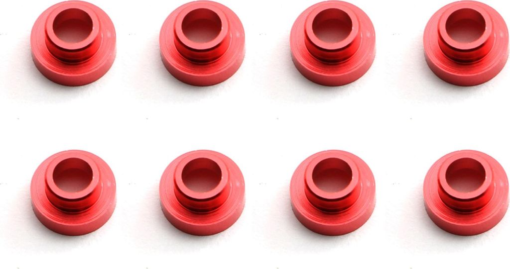 8pcs M3 Servo Unterlegscheibe Abstandhalter Dichtungssatz Aluminiumlegierung M3 Senkscheiben für Fernbedienung Auto Boot Steerig Gear Außendurchm...