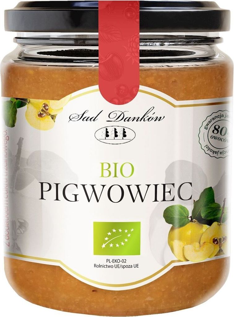 QUITTENKONFITÜRE 80 % MIT -ROHRZUCKER 250 g – OBSTGARTEN DANKÓW