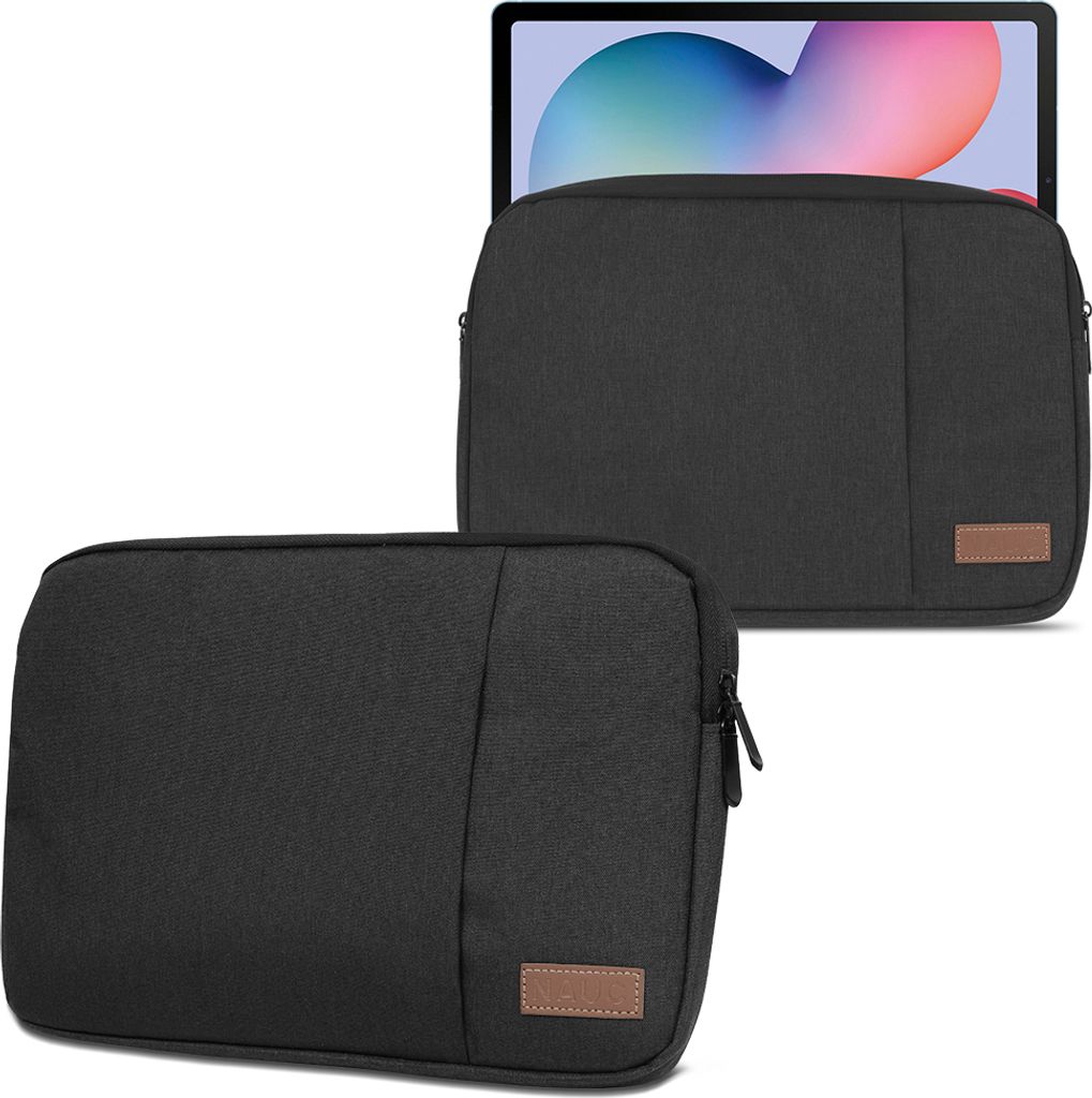 Schutzhülle für Samsung Galaxy Tab S10 S9 S8 S7 Plus FE 12,4 Hülle Tablet TascheFarbe:Schwarz