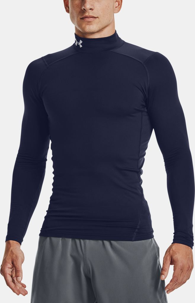 Camiseta CG Armour Comp de cuello alto, color azul marino Imagen del producto 