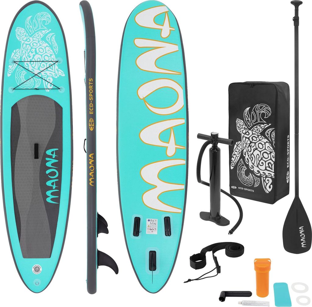 ECD Germany Aufblasbares Stand Up Paddle Board Maona, Produktbild 