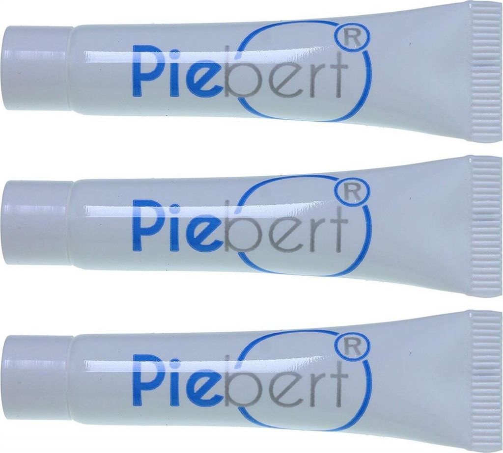 3x Piebert Silikonfett Tuben, je 4g. Schmierfett, speziell für O-Ringe / Dichtungen...