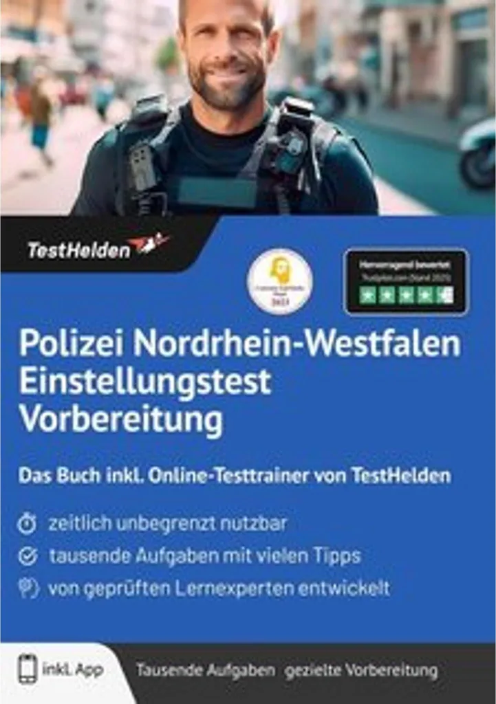 TestHelden Polizei NRW Einstellungstest Vorbereitung : Livre & Coaching