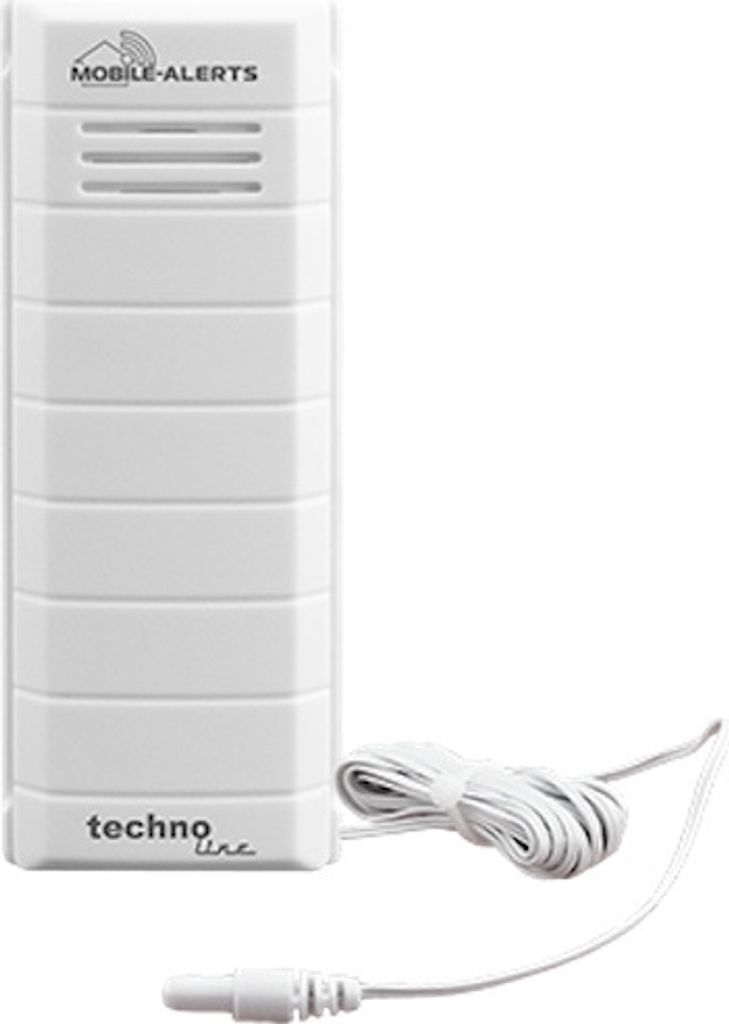MA 10101 - Zusatzsender mit Kabelsonde zum Messen von Wassertemperatur mit Datenübertragung auf Ihr Smartphone für das MOBILE ALERTS Hausüberwac...