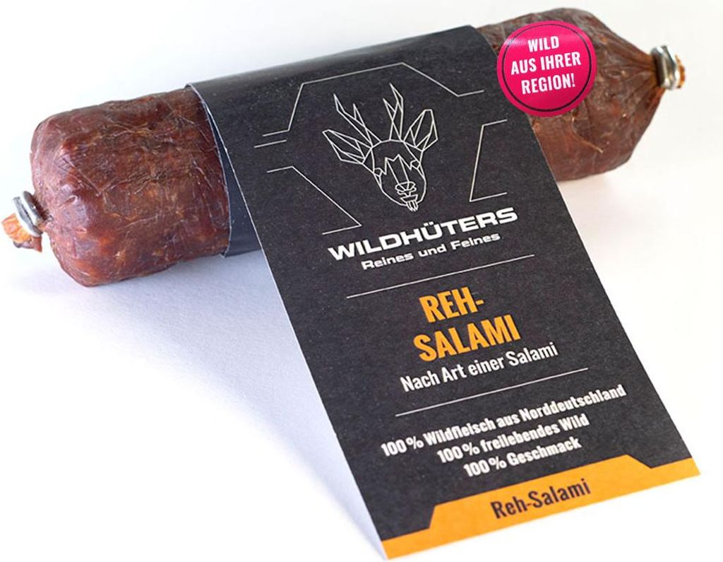 WILDHÜTERS Reh-Salami, im Stück Produktbild 