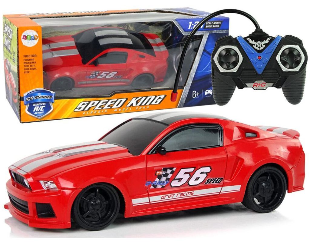 Lean Toys R/C Auto Ferngesteuert Sportwagen Rennwagen Modell Spielzeug , Größe:UNIVERSAL