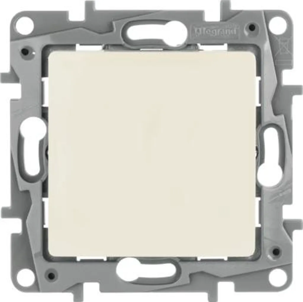 Legrand Niloe 764607 Pulsante Beige 6A 250V | Acquista Online al Miglior Prezzo