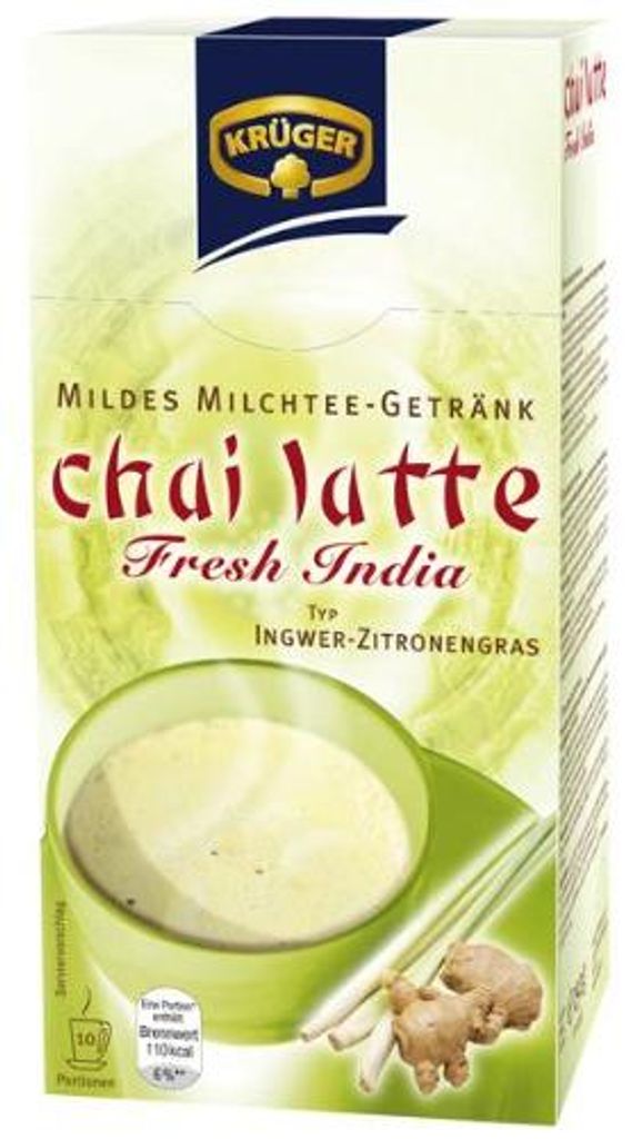 Krüger Chai Latte Ginger Lemongrass Fresh India Mild 250g Zdjęcie produktu 