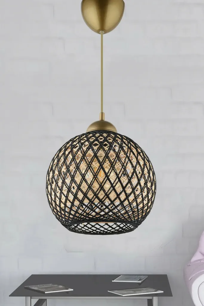 Crea la Tua Oasi di Luce con Opviq DL167 Nero | Design Sospensione