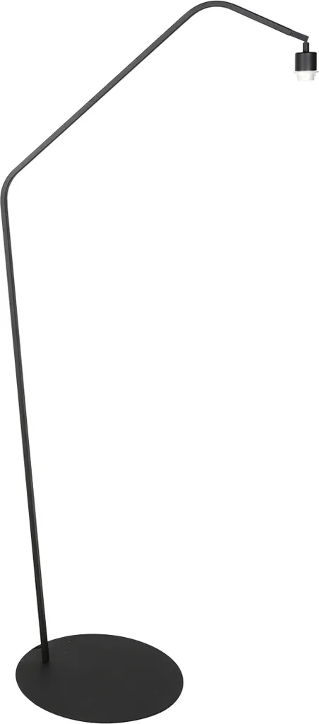 Lampada ad Arco ZigZag Anne Lighting 4218ZW Metallo Nero Industriale