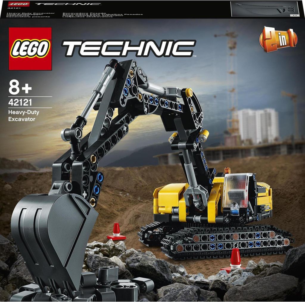 LEGO Technic 42121 - Koparka hydrauliczna Zdjęcie produktu 