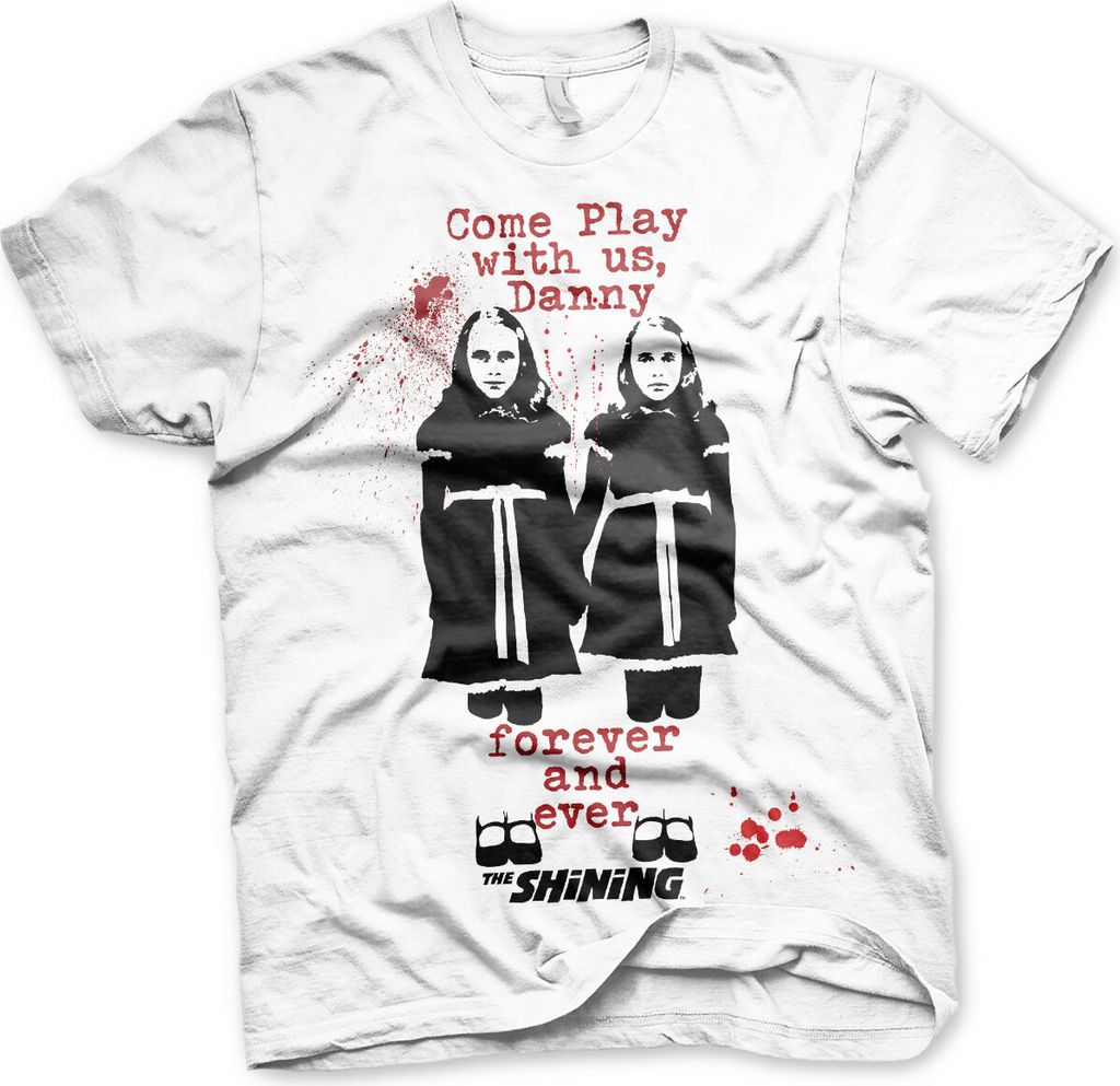 The Shining - Come Play T-Shirt - Large - White