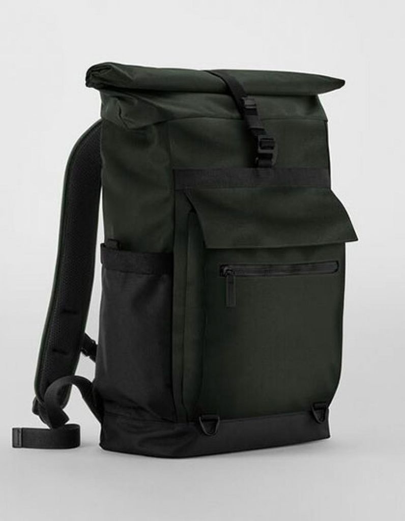 Quadra QD275 | Axis Roll-Top Backpack Rucksack - Farbe: Forest Night - Größe: 46 x 38 x 13 cm