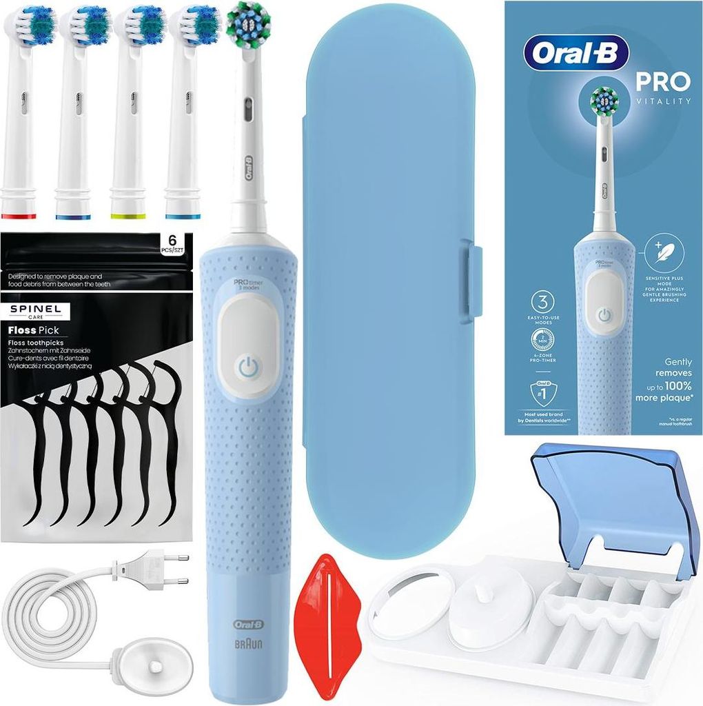Oral-B Vitality Pro D103 Blau Elektrische Zahnbürste + Produktbild 