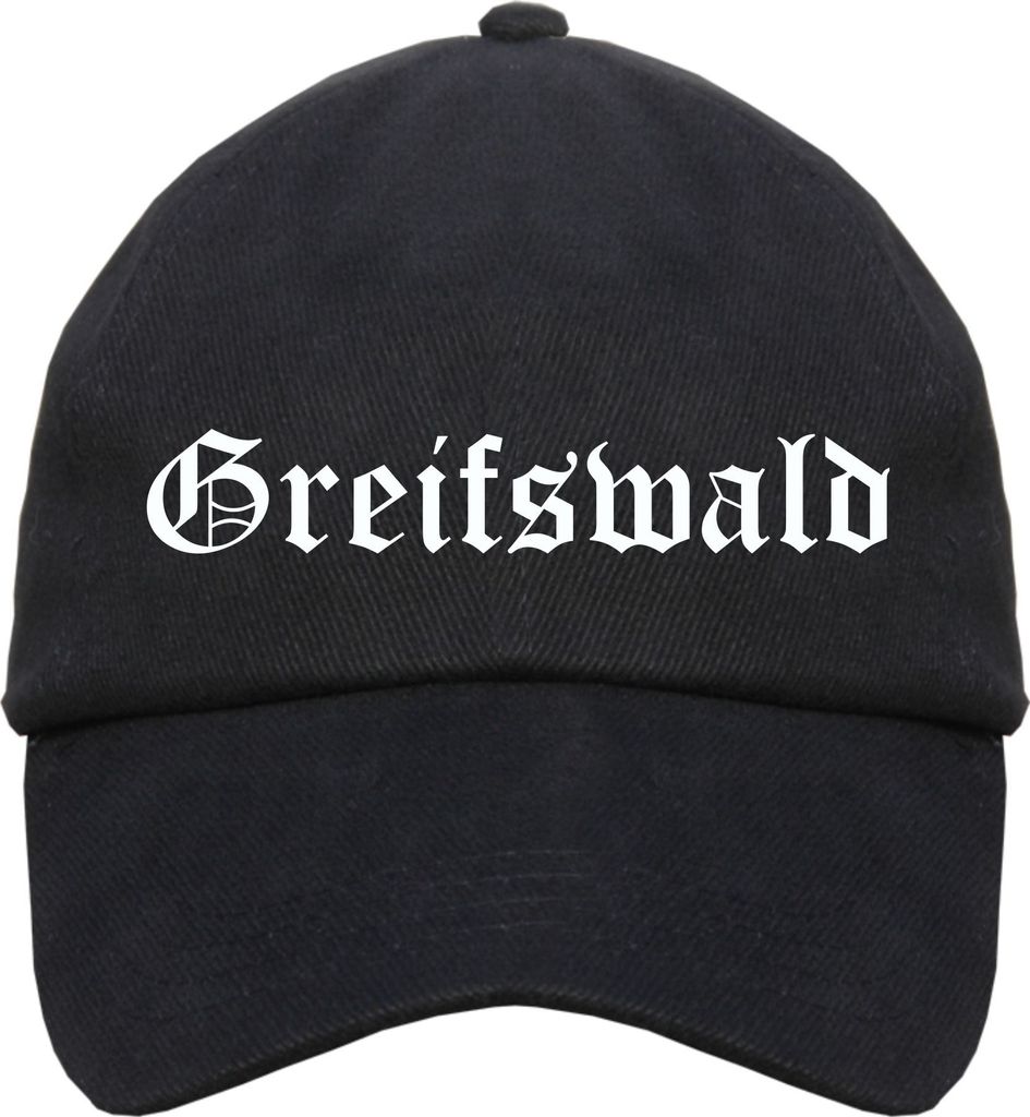 Greifswald Cappy - Altdeutsch bedruckt - Schirmmütze Cap  Produktbild 