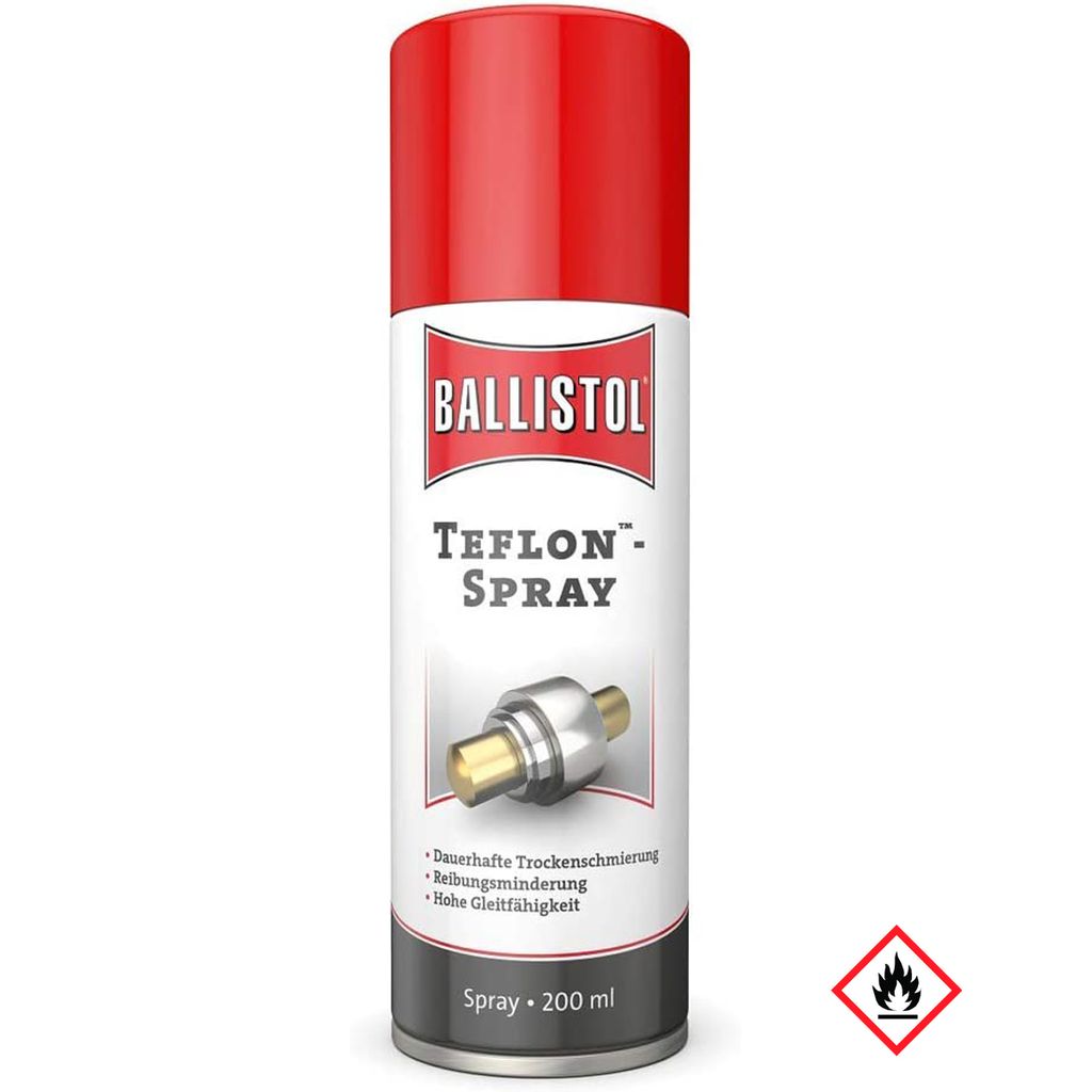 Ballistol PTFE suchý mazací sprej 200ml 25600 Obrázek produktu 