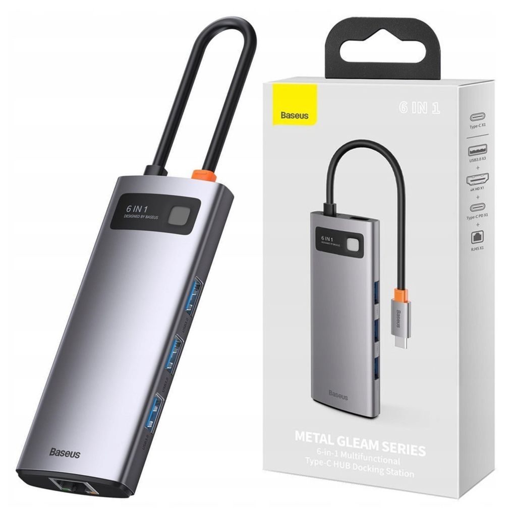 Baseus Metal Gleam, USB 3.2 Gen 1 (3.1 Gen 1) Type-C, 100 Produktbild 