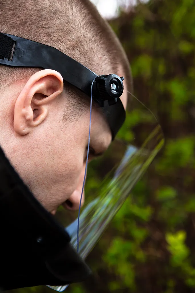 Évitez les projections avec cette protection faciale réglable NEO TOOLS - 2