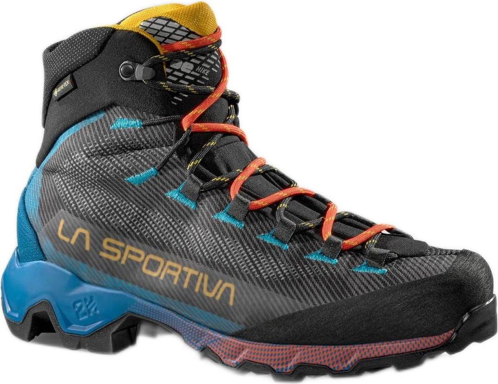La Sportiva Aequilibrium Hike GTX Carbon/Tropic Blue Carbon/Tropic Blue 44