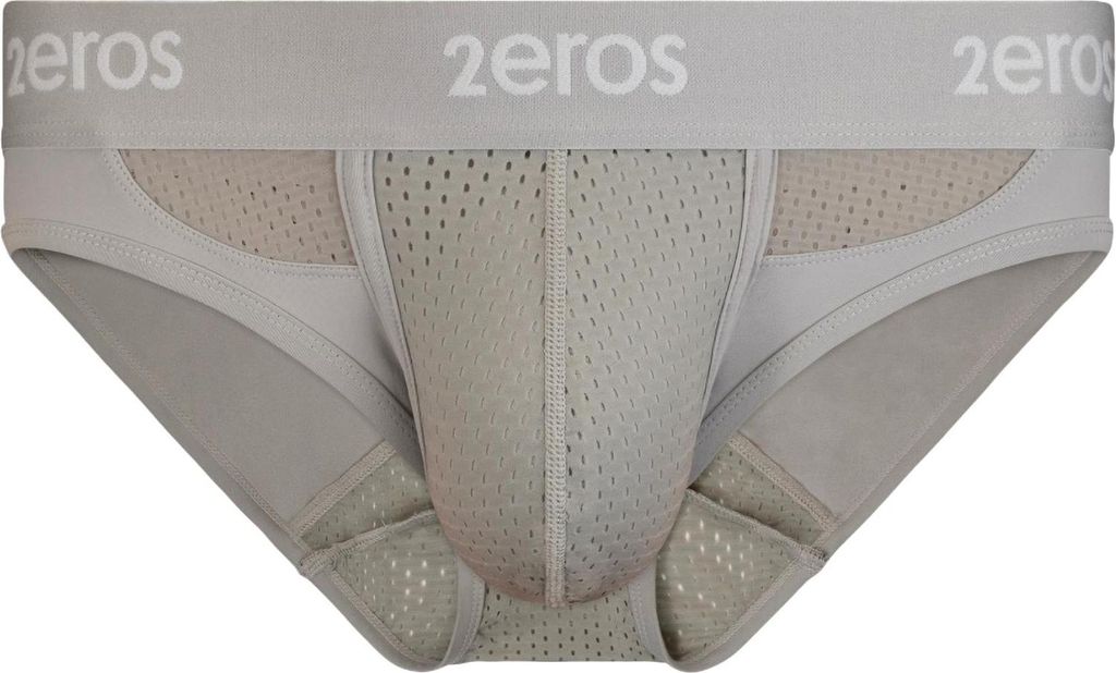 2Eros Aktiv NRG Brief Underwear Grey M