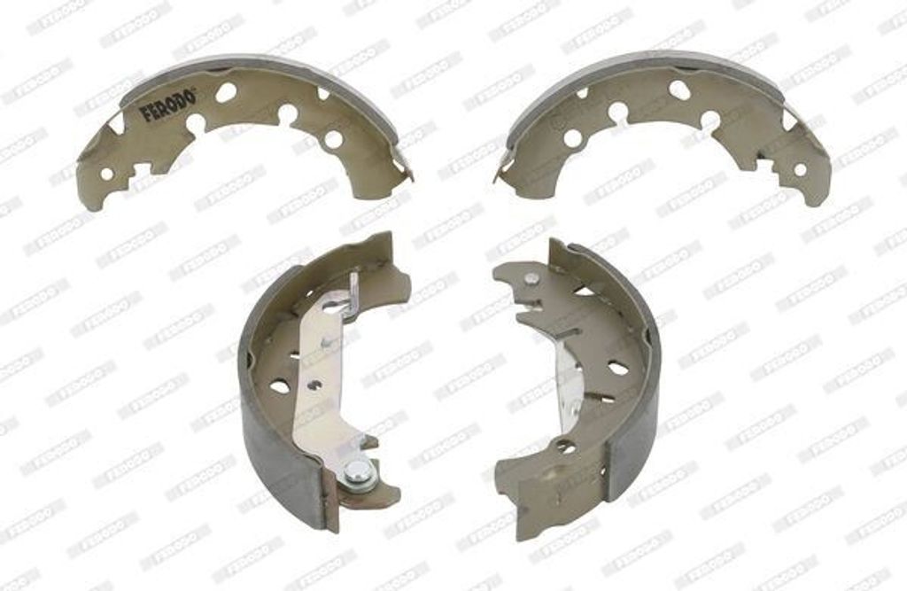 FERODO Bremsbackensatz Trommelbremse Hinten für FORD Fiesta Mk5 Schrägheck (JH1, JD1, JH3, JD3) 203mm FSB635