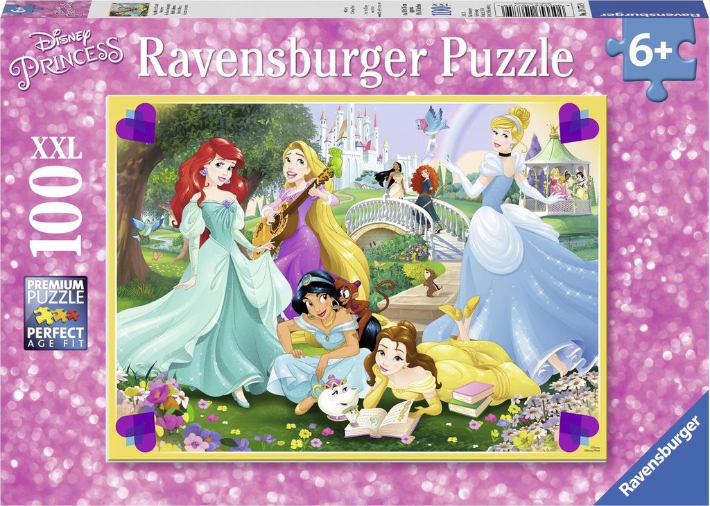 Ravensburger Kinderpuzzle - 10775 Wage deinen Traum! - Disney Prinzessinnen-Puzzle für Kinder ab 6 Jahren, mit 100 Teilen im XXL-Format