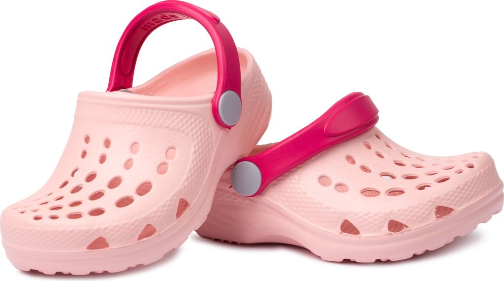 Camminare hellrosa Gummipantoffeln Strandschuhe