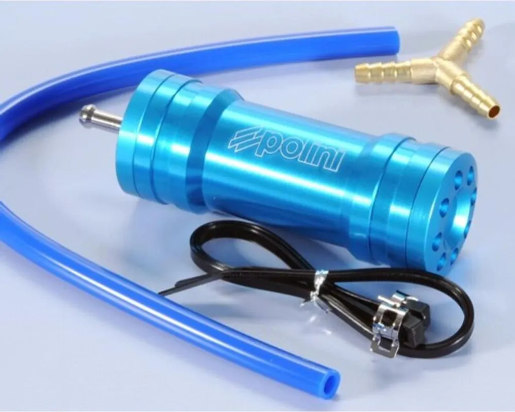 Polini 173.0016 Blue Boost Bottle Boîte à Air pour Récupération de Gaz