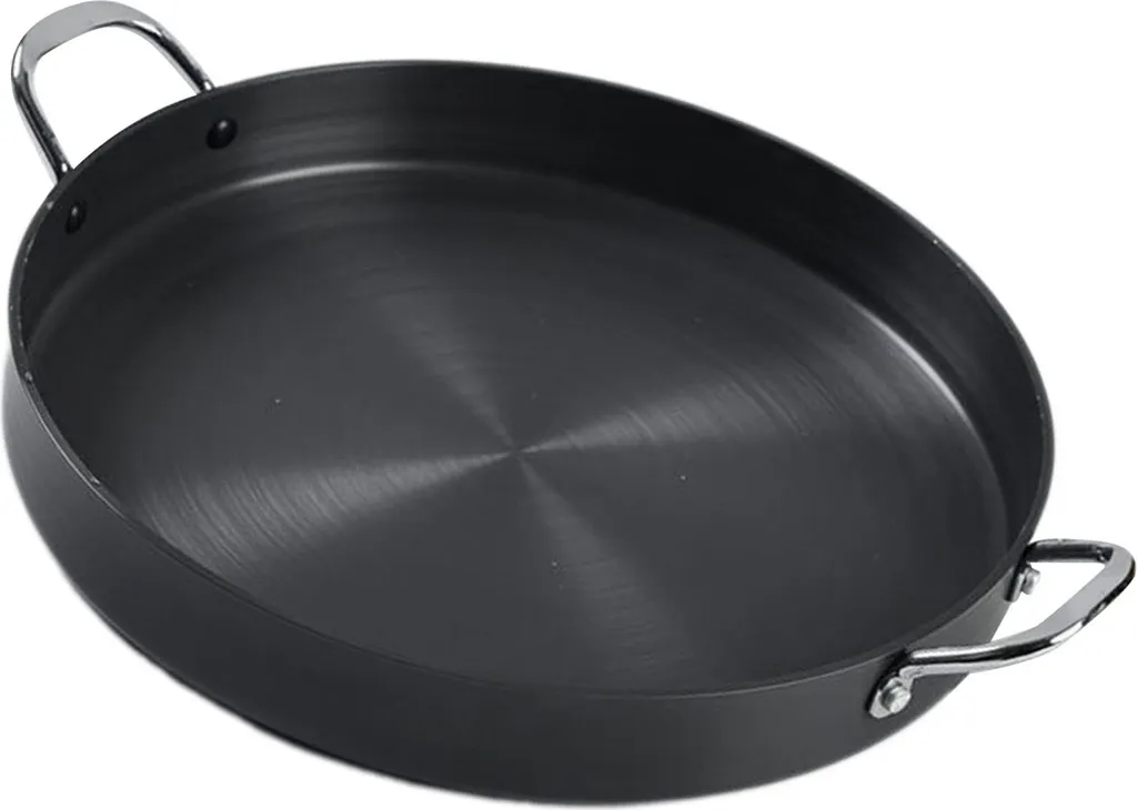 Poêle à griller BBQ coréenne antiadhésive avec poignées, sans PFOA 30cm