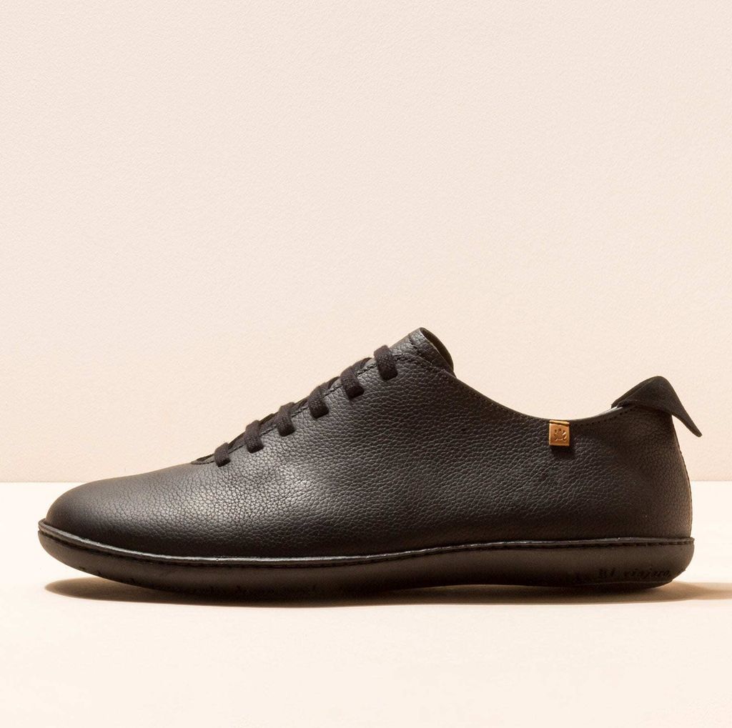 El naturalista Sportschuhe N296 NATURAL GRAIN BLACK-BLACK/ EL VIAJERO Farbe Black-black