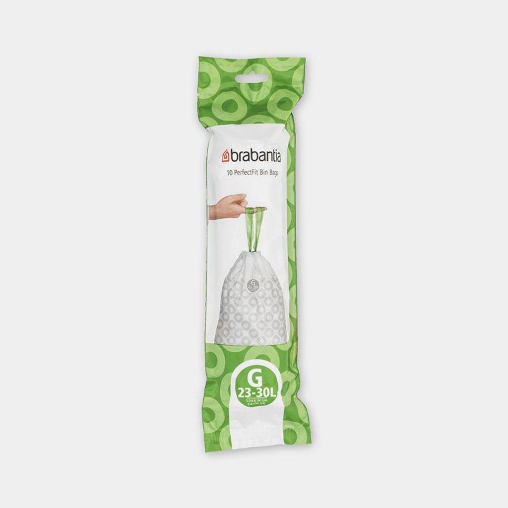 Brabantia PerfectFit, 30 l, Biały, Plastik, Chiny, 10 mm, Zdjęcie produktu 