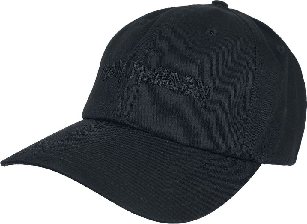 Iron Maiden Cap Herren Logo schwarz Standard Produktbild 