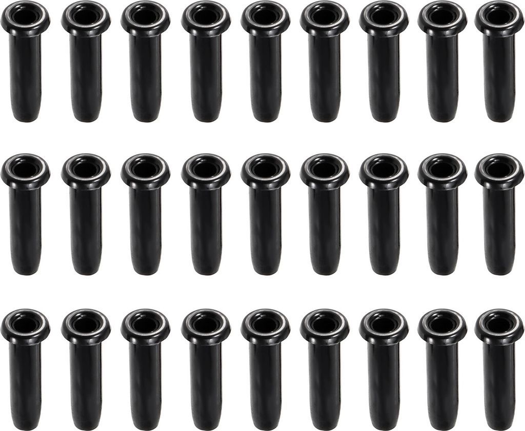 100 Stück Schlägerbesaitungsrohre Schlägerrahmenschutz Hochfestes, leichtes Badminton-Schutzrohrzubehör