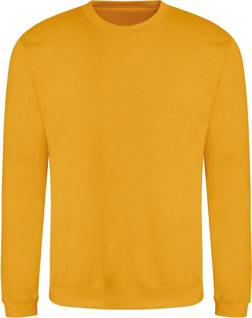 AWDis Just Hoods Uni Sweatshirt mit Rundhalsausschnitt RW2014 (XS) (Senfgelb)