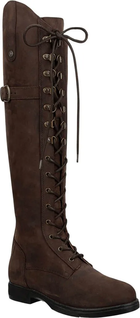 Bottes d'équitation d'hiver en cuir Suedwind Longford Waterproof Marron