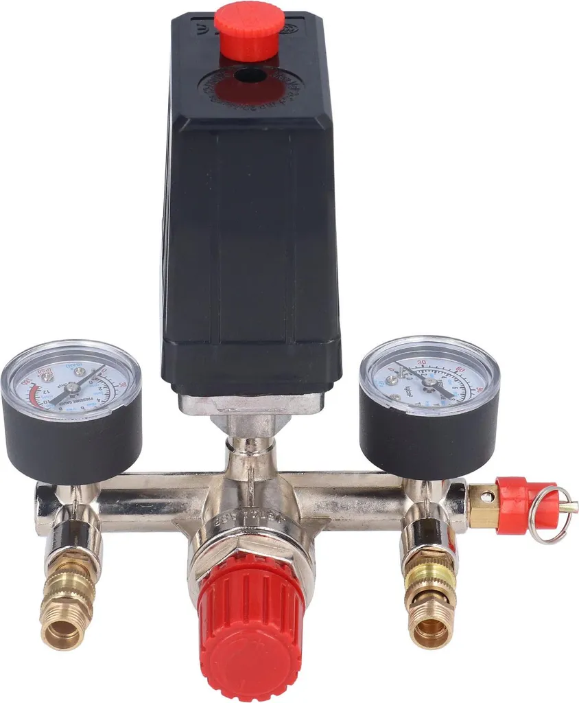 Kit distributeur compresseur d'air vertical 90-120 PSI robuste 100-240V