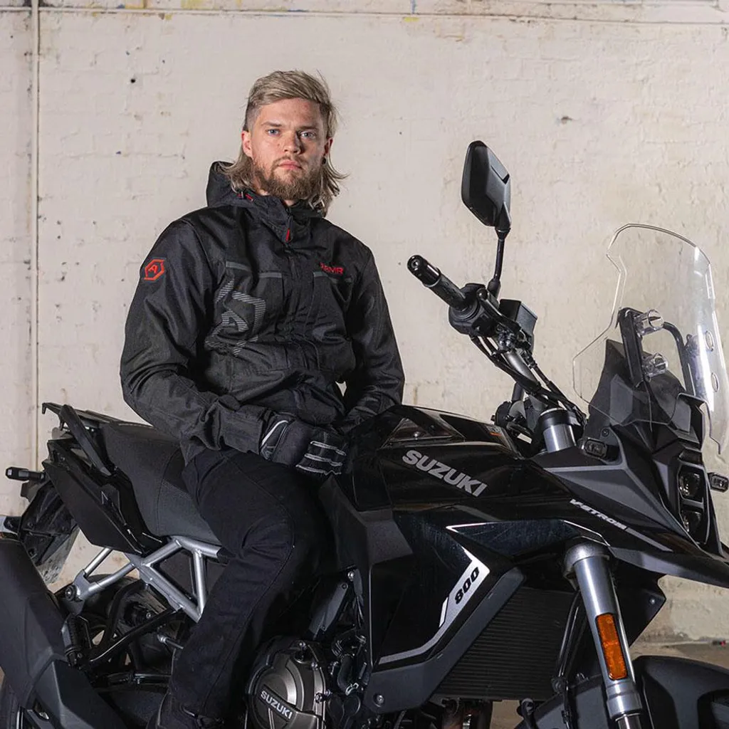 Veste Moto Textile ARMR Suko 1.0 Résistante en Polyester 600D Durable
