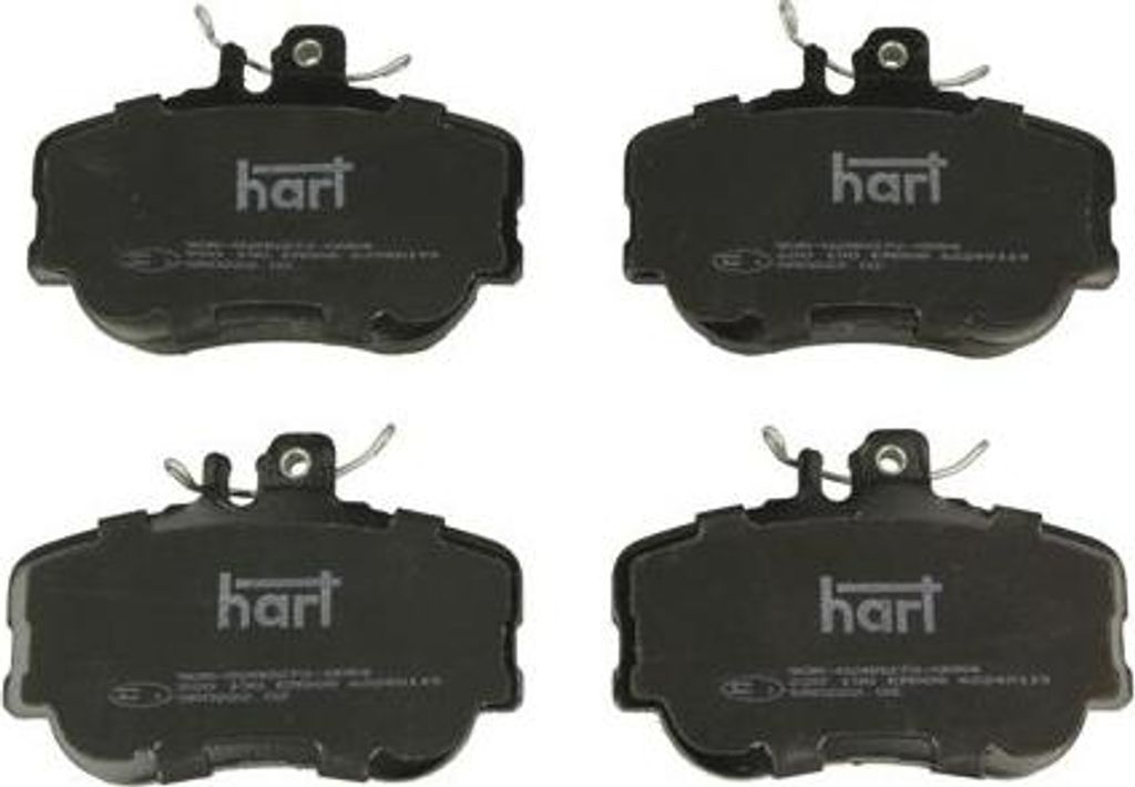 HART 220 190 Bremsbelagsatz, Scheibenbremse OE 0054200320 kompatibel mit C-Klasse