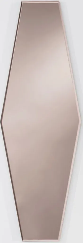 Miroir Design Bronze 27x80 cm avec Finitions Artisanales Haut de Gamme